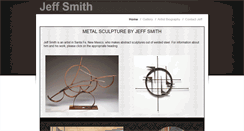 Desktop Screenshot of jeffsmithmetalsculpture.com